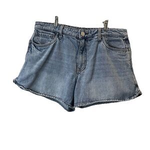 Kut from the Kloth Light Wash High Rise Jean Shorts Womens Size 12 Festival